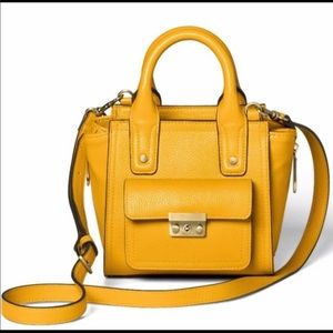 NWT Phillip Lim Mini Satchel Yellow/Mustard LE